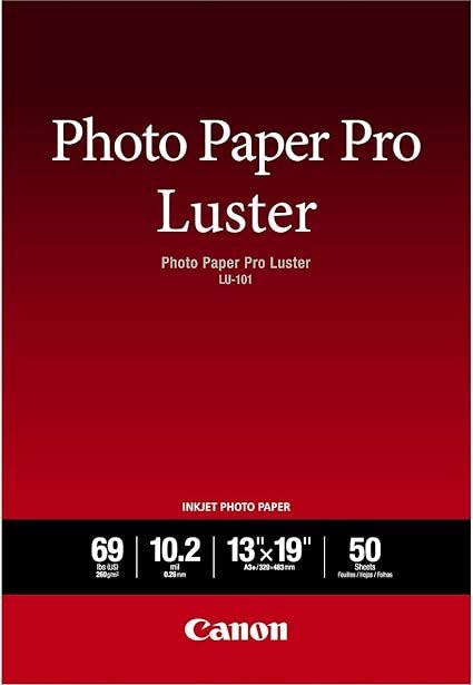 Canon Papel Fotográfico Pro Luster 13x19